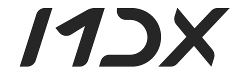 MDX logo svart